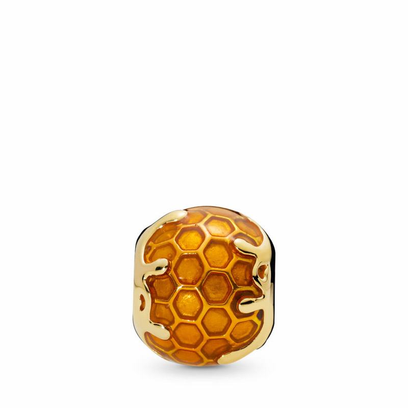 Pandora Shine™ Golden Honey Charm NZ, 18ct Gold Plated (536489-PBH)